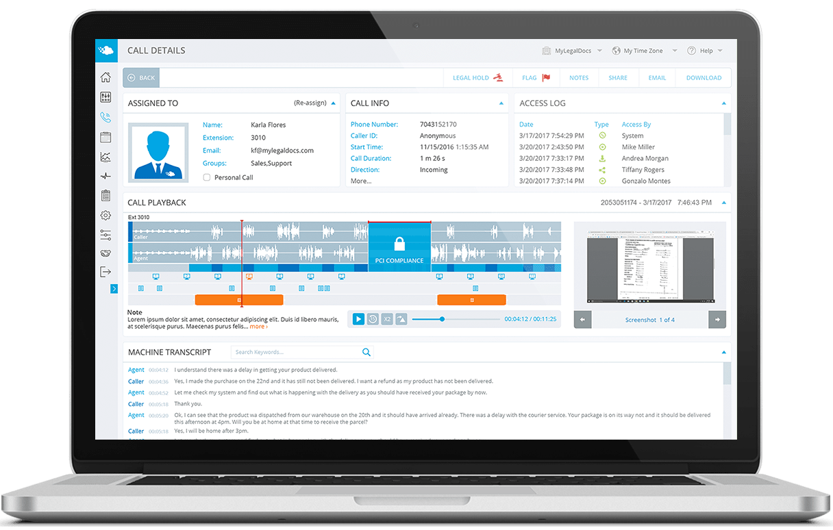 image of laptop with ATMOS app